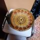 Corbeille en forme de paon