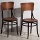 Antique Thonet dining room chairs (c.1900). Set of 4 pieces