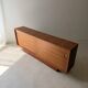 Danish mid-century teak sideboard with sliding doors