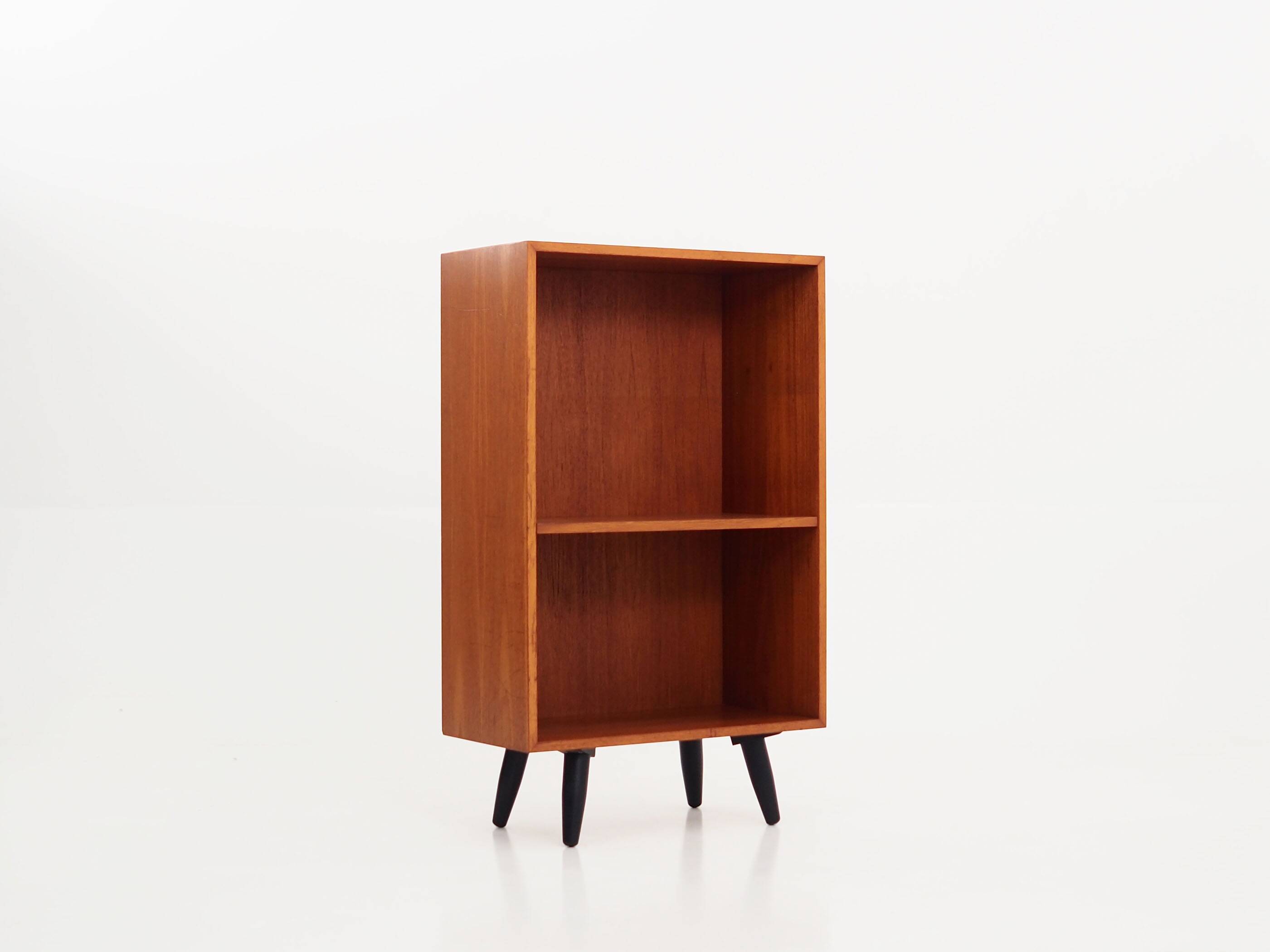 Teak bookcase, Danish design, 1970s, production: Denmark