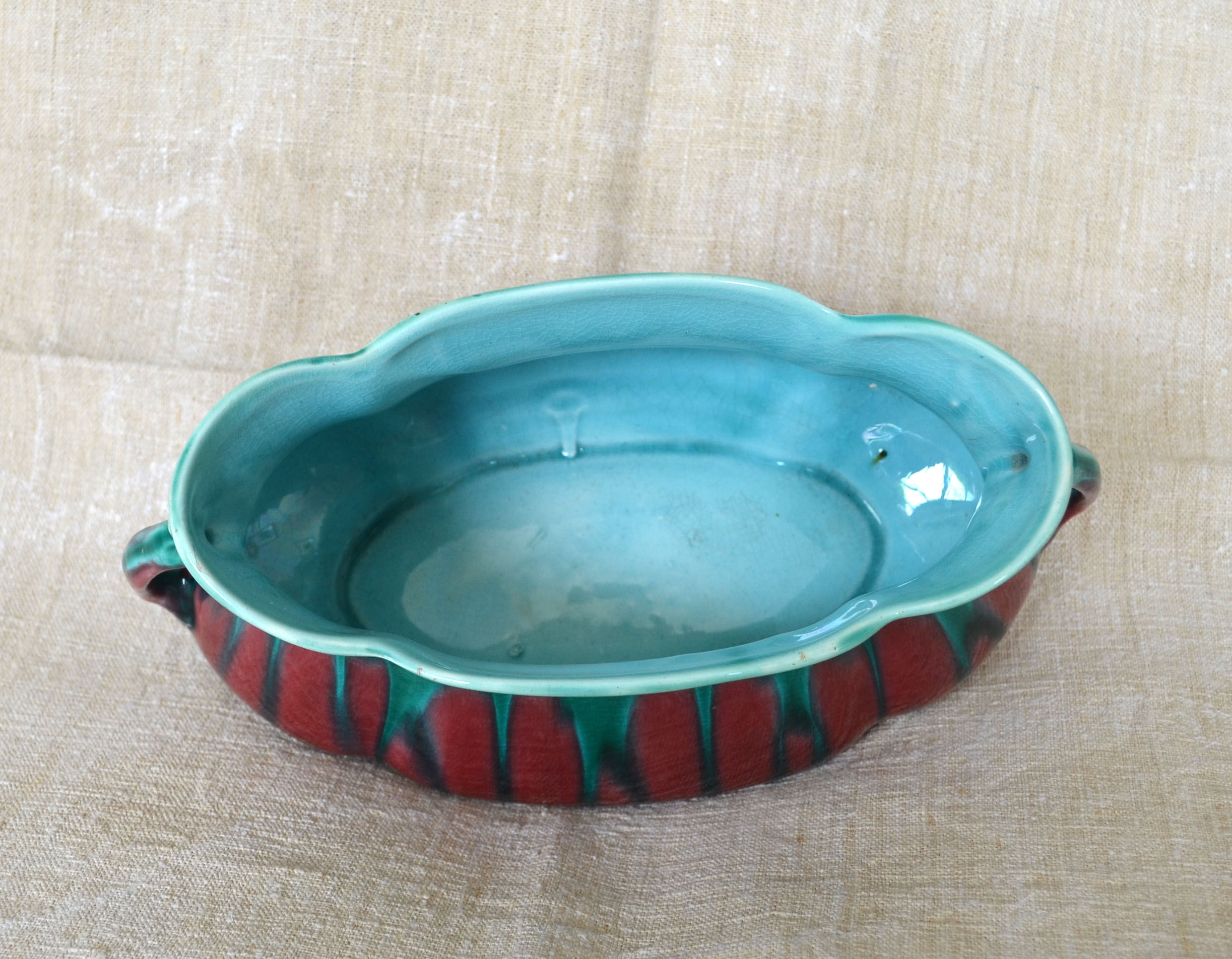 Art nouveau gardener pottery of orchies