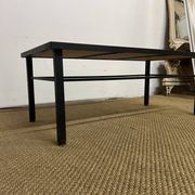Table basse vintage années 70 style Valauris