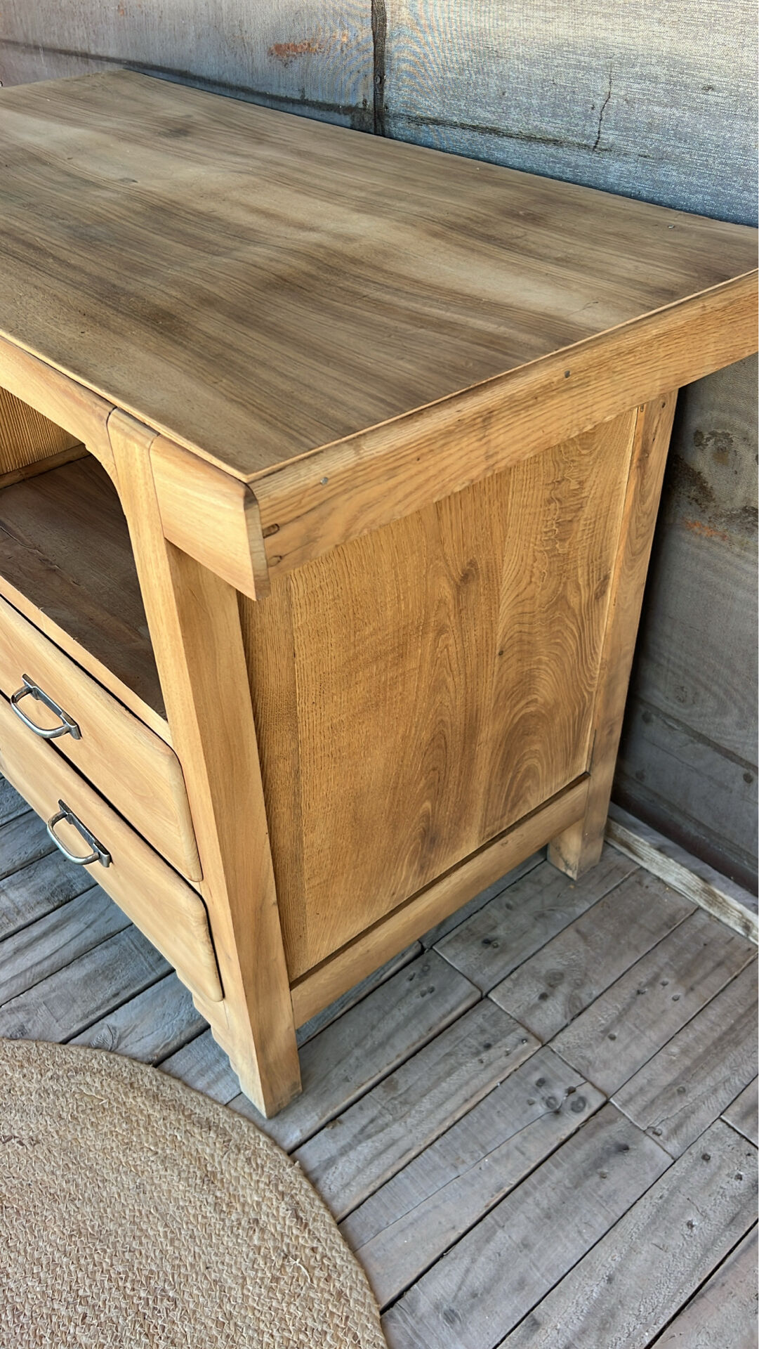 Art Deco wooden chest of drawers