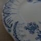 Pair of flat plates Terre de Fer "Régence" Saint-Amand & Hamage