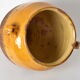 Yellow glazed jar