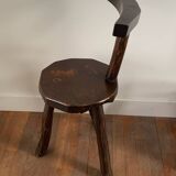 Brutalist T chair from the 1950s