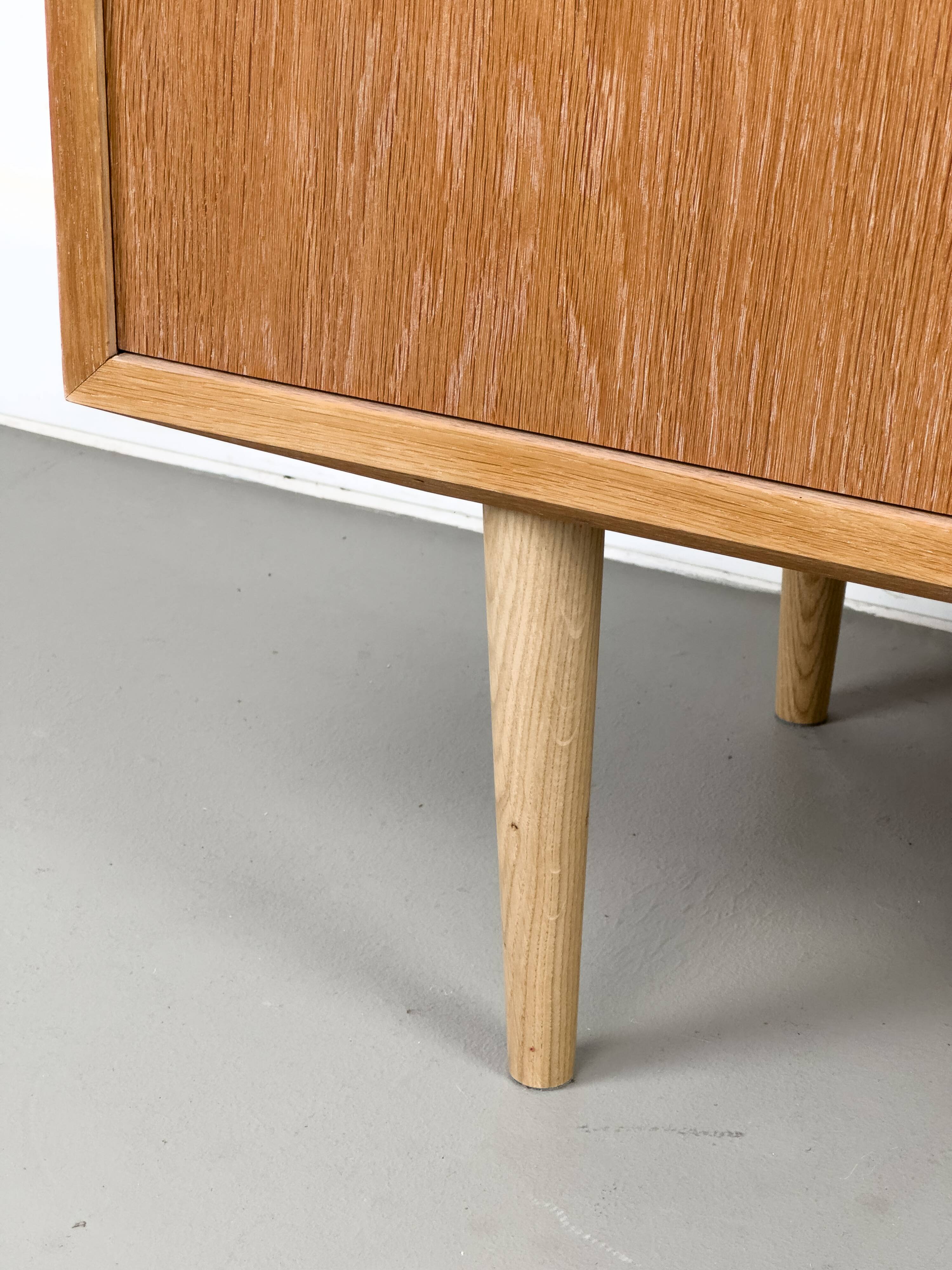 Danish Oak Sideboard by Carlo Jensen for Hundevad & Co., 1960s