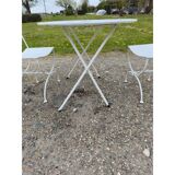 Wrought iron garden furniture