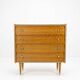 Vintage oak chest of drawers from the 1960s (4 drawers)