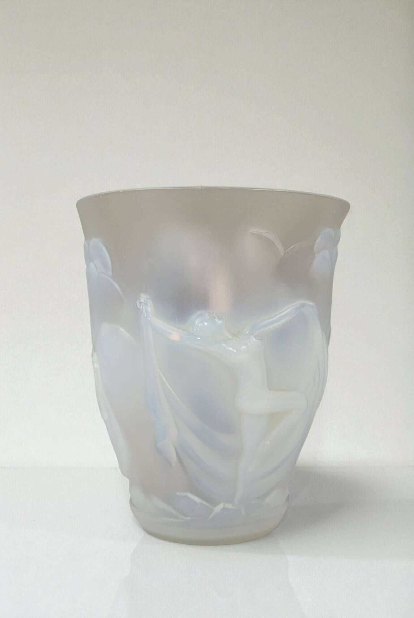 Art Deco vase by Verlys France, The Dancers