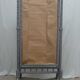 Large bamboo-style wooden cheval mirror, 19th century, Napoleonic II period.