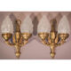 Pair of Wall Lamps with Angels