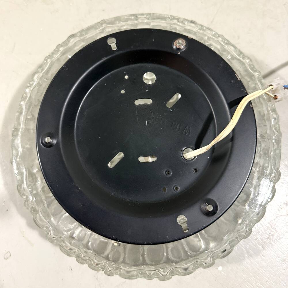 Bubble glass wall lamp ceiling lamp 1960's