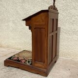Pray to God in Neo-Gothic Walnut