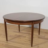 Mid-Century Teak Round Fresco Dining Table from G-Plan, United Knigdom.