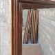 Old Burmese teak mirror