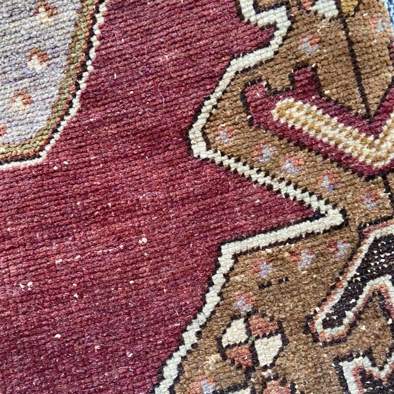 Handmade Persian rug cushion cover