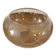 Glass cup chiseled decoration butterflies and flowers