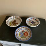 Lot of Quimper plates