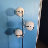 1970s eyeball floor lamp in the style of Gino Sarfatti