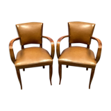 Pair of bridge chairs from the 60s