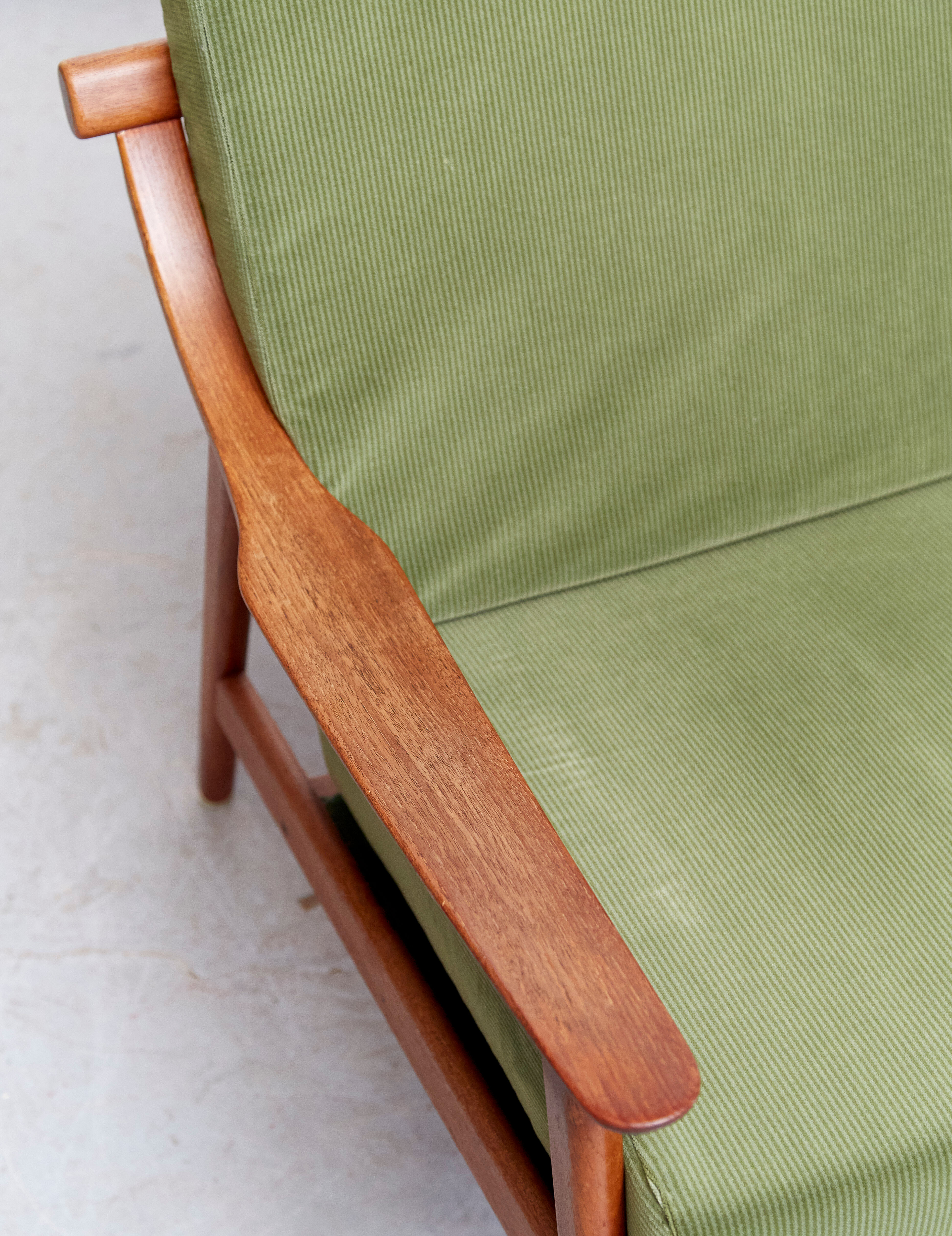 Arne Hovmand Olsen Teak Easy Chair MK 119 for Mogens Kold