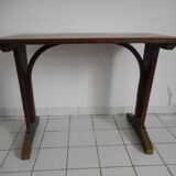 Wooden bistro table