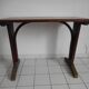 Wooden bistro table