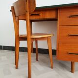 Set of vintage desk and chair