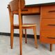 Ensemble bureau et chaise vintage