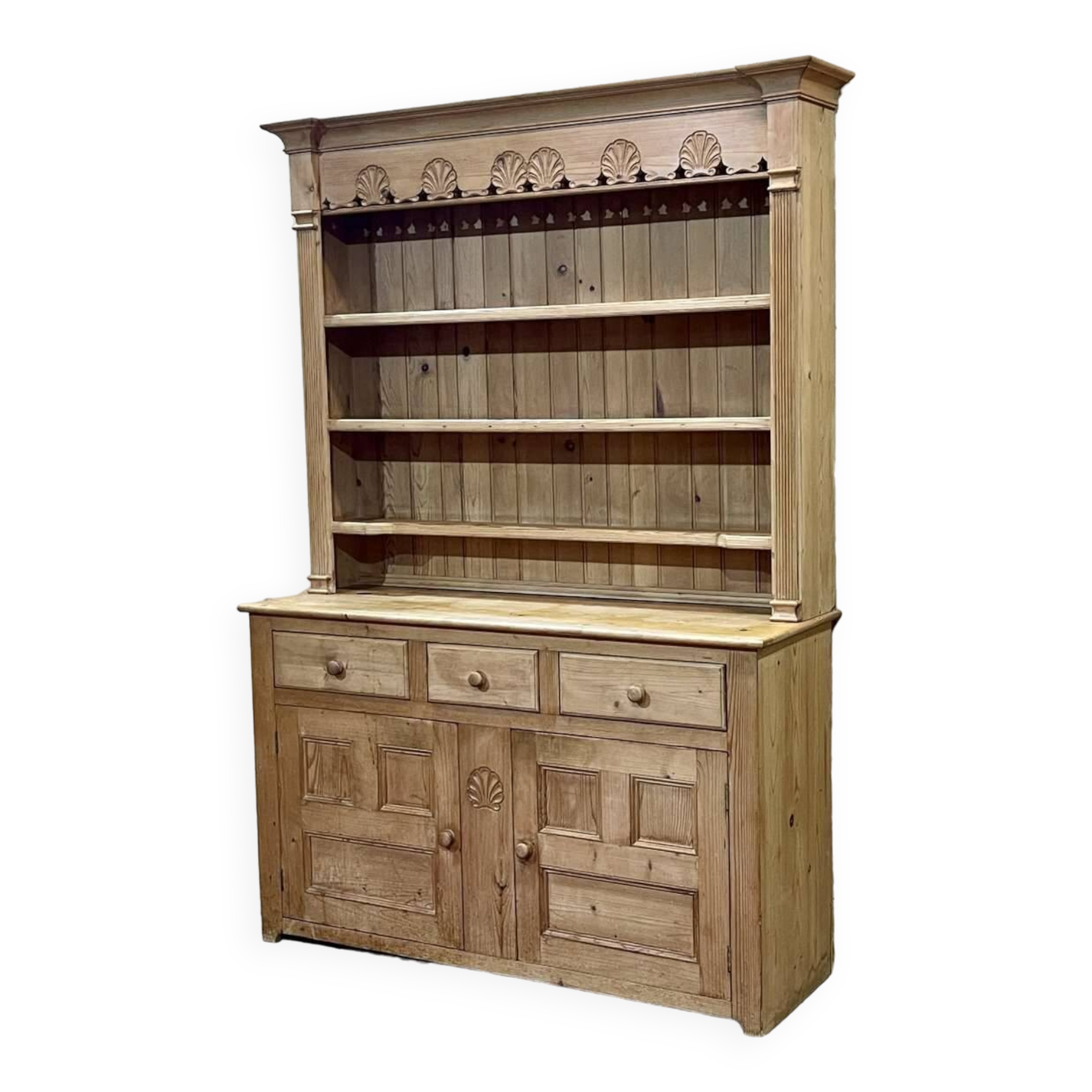 1950s English pine dresser