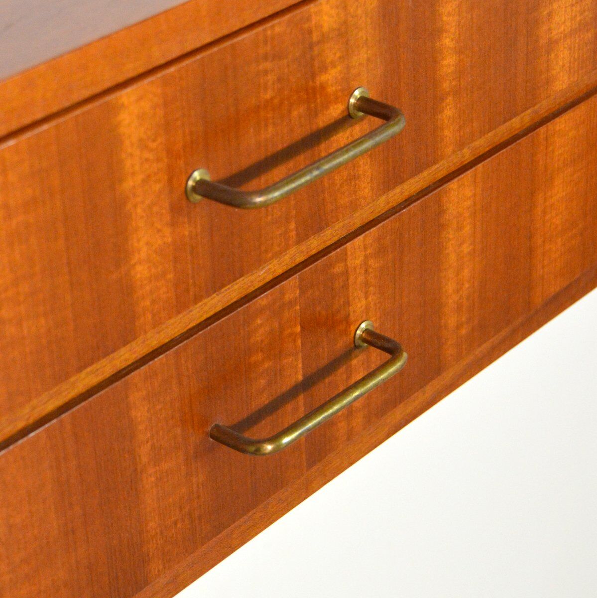 Pair of suspended bedside tables 1950s