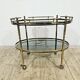 Brass bar cart / France, 1960s.