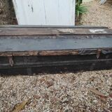 Solid wood trunk storage box