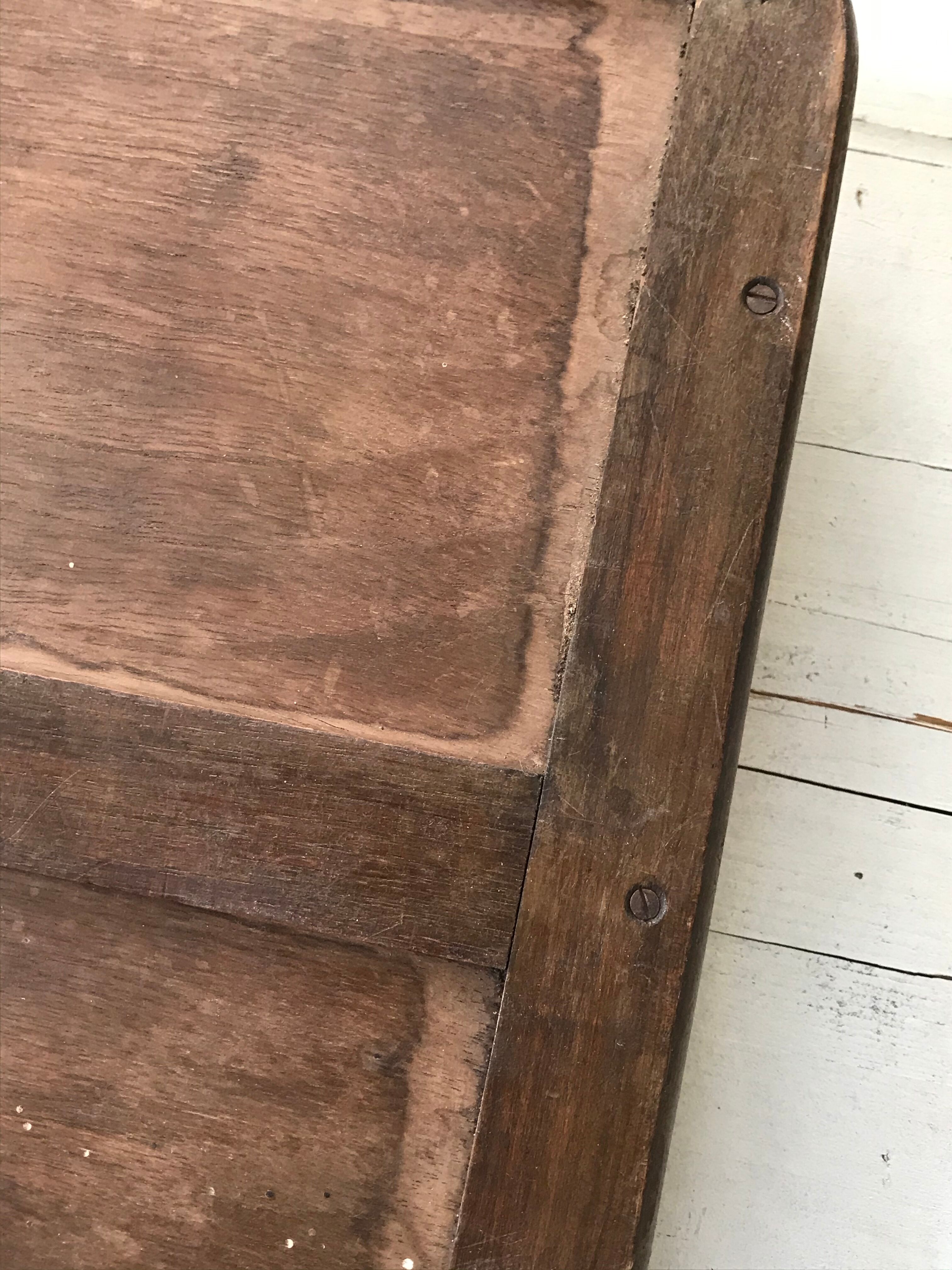 Art deco wooden tray