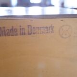 Secrétaire de bureau en teck de conception danoise des années 1960, modèle 68,