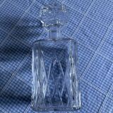 Chissed crystal whiskey decanter