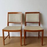 Chairs, 2 pcs, teak, Bertil Fridhagen, Bodafors, 70s .