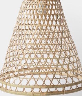 Suspension in rattan "titan"