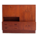 Scandinavian style teak sideboard. Vintage. France, 1960s