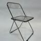 Giancarlo piretti plia lucite folding chairs for castelli