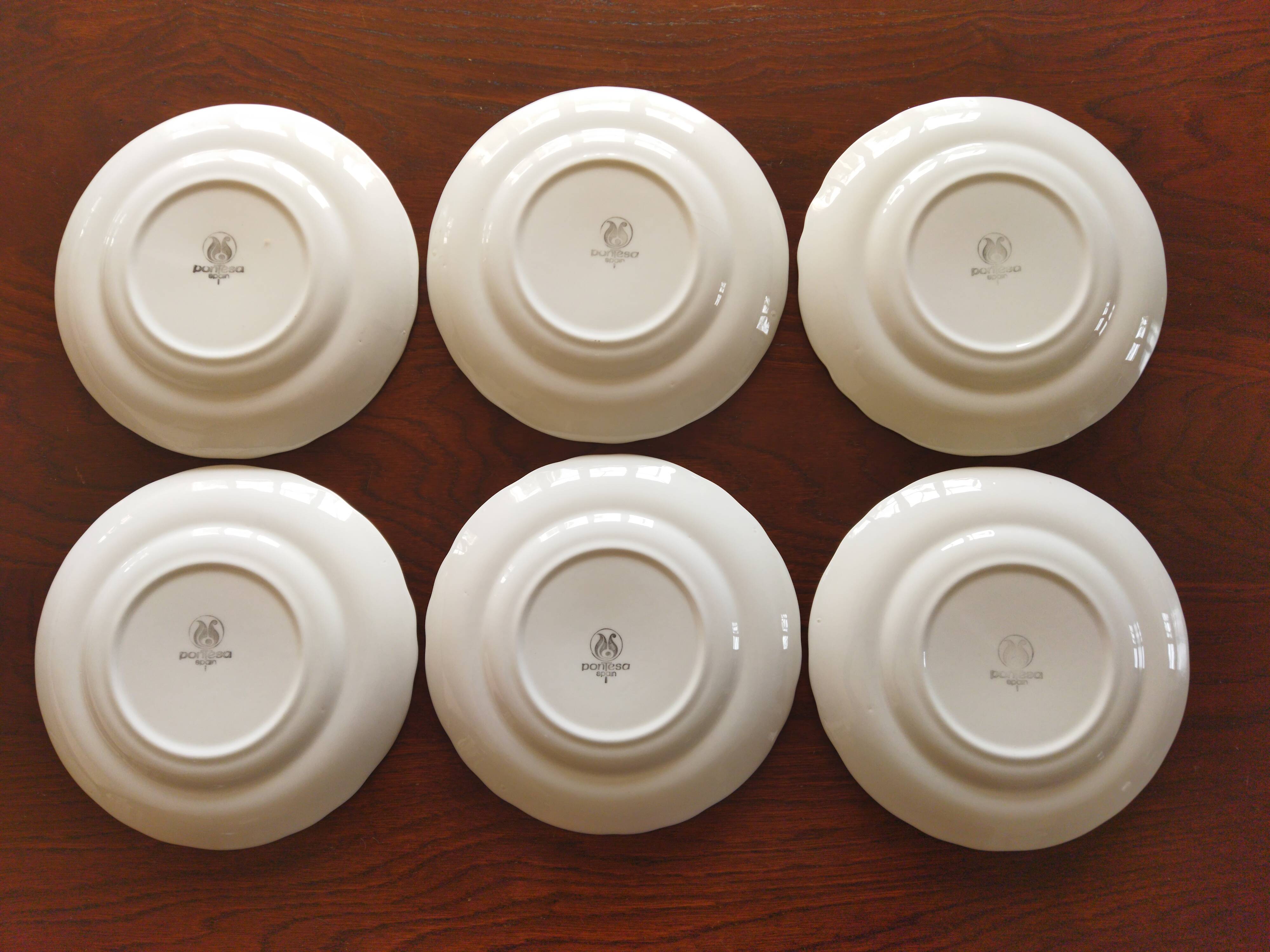12 dessert plates Pontesa Spain