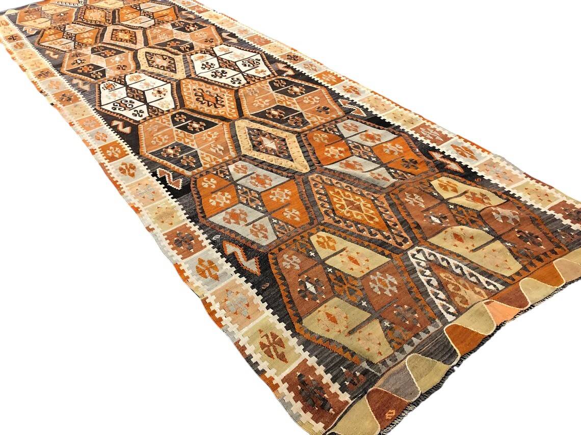 Vintage Anatolian Kilim Rug