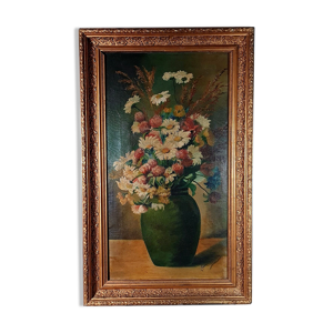 Nature morte bouquet marguerites