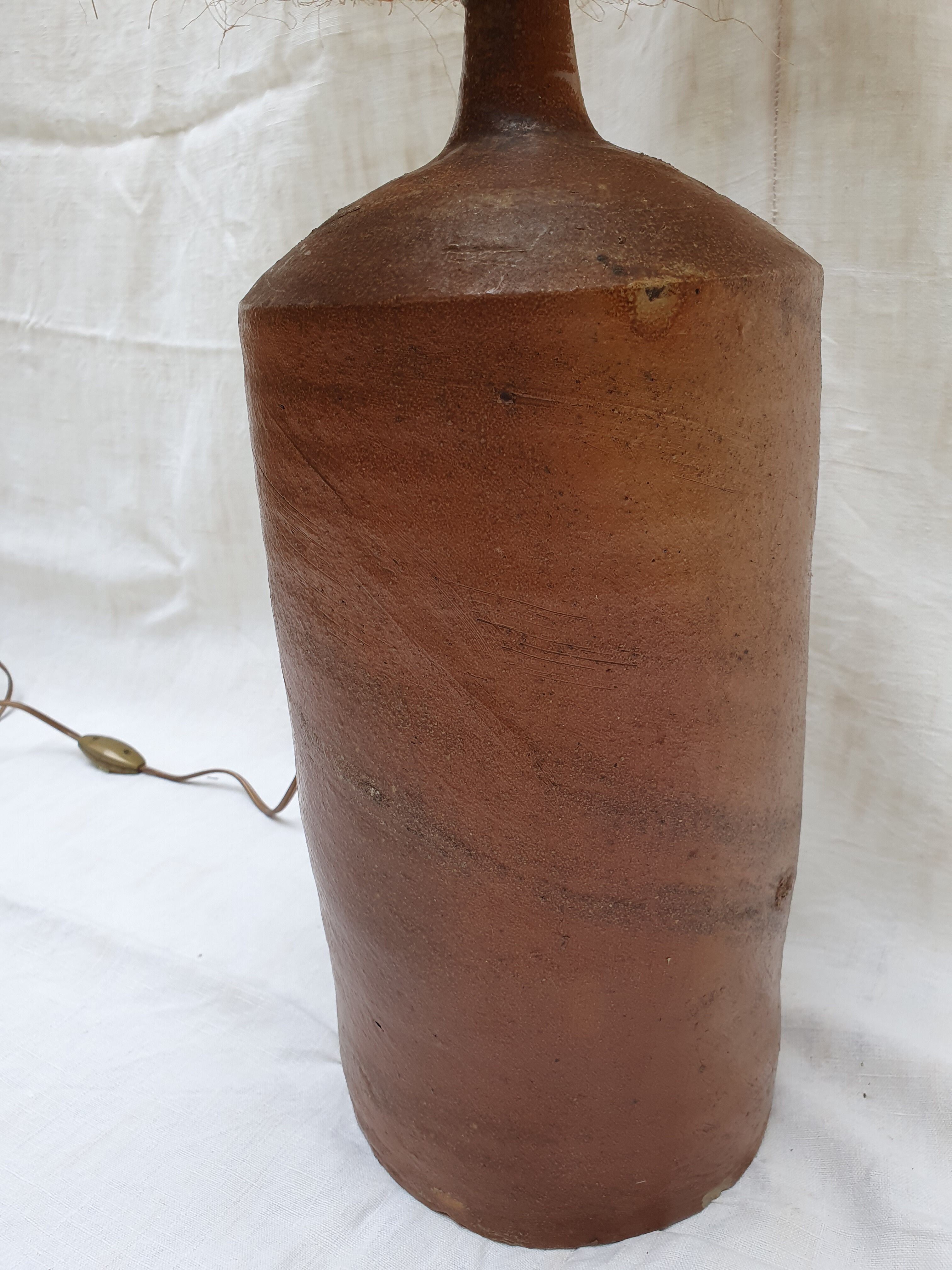 Stoneware lamp 60s