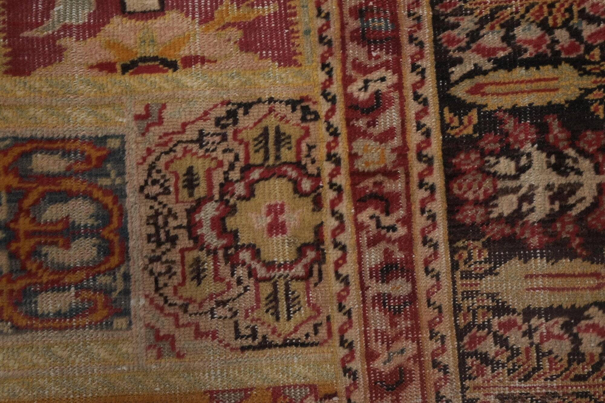 Vintage Turkish handmade rug 115x182 cm