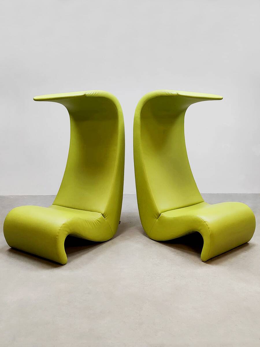 Vintage Amoebe lounge chair Verner Panton Vitra 1970