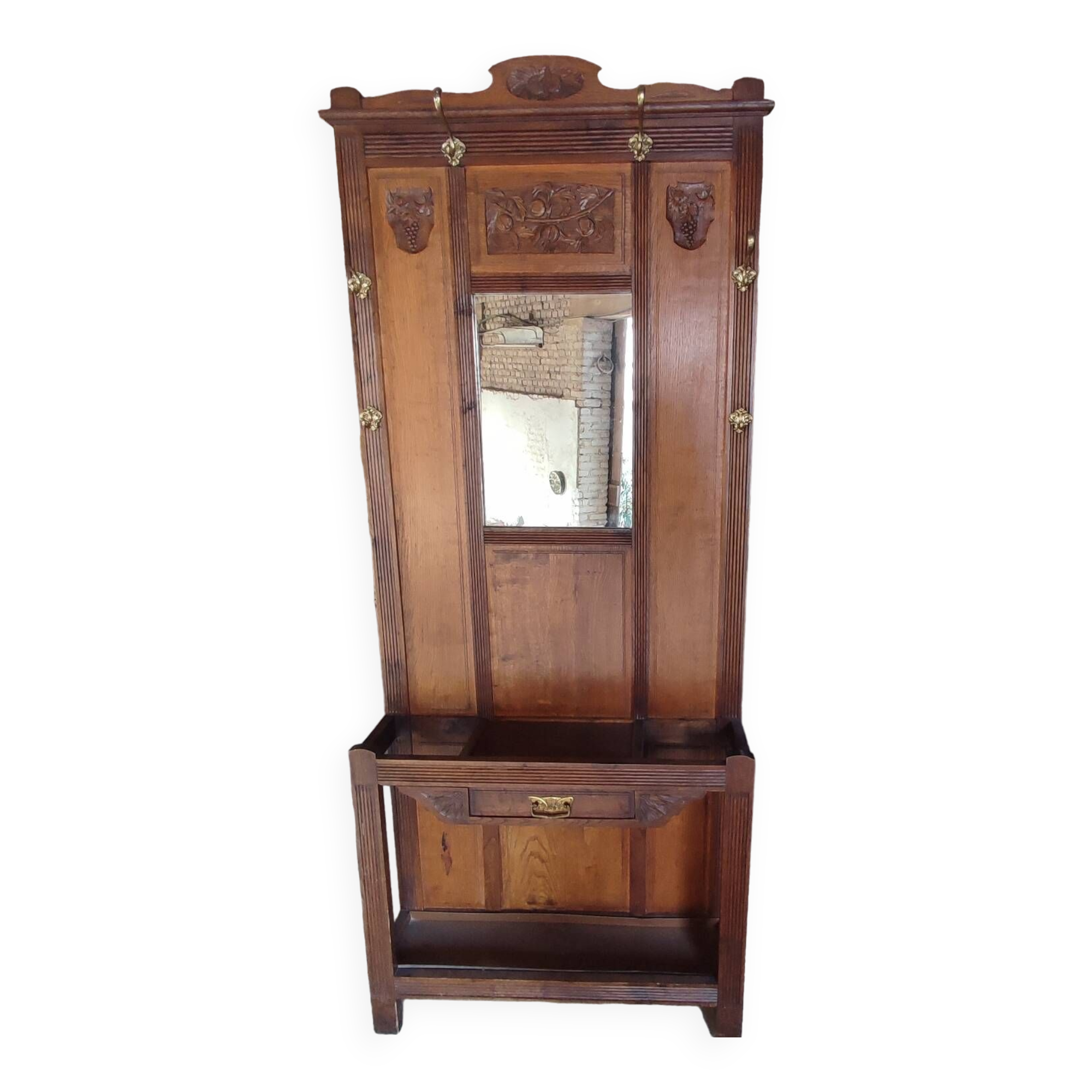 Cloakroom or old coat rack