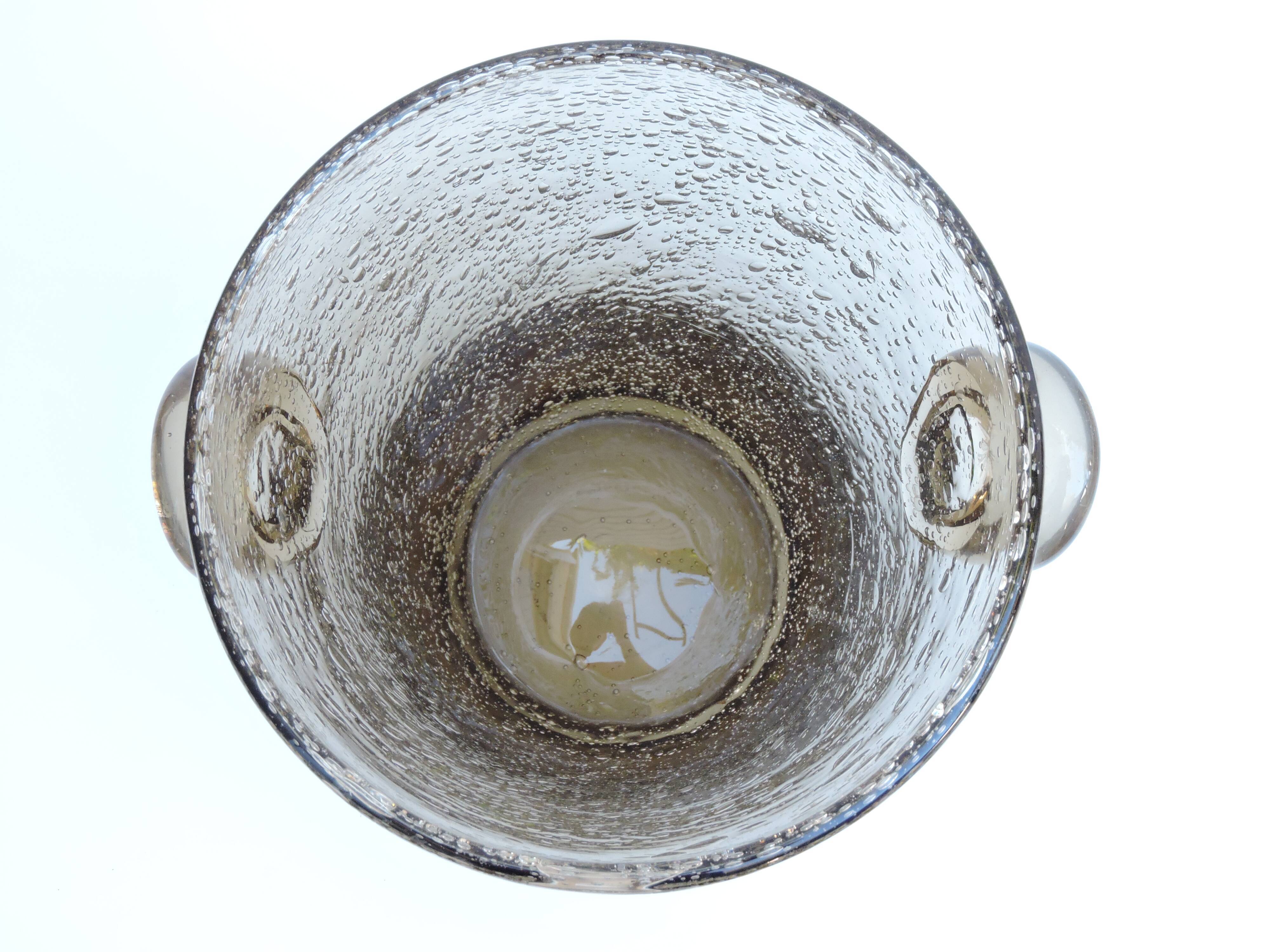 Ice bucket champagne glassware Biot