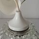 Paire de suspensions verre bulles vintage